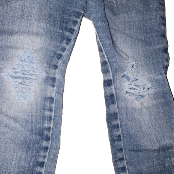 OLD NAVY Blue Skinny Jeggings with Ankle Zippers - Picture 2 of 6